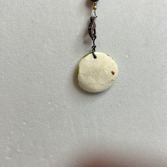Beaded Clay Detachable Pendant Wrap Necklace - Picture 5 of 7